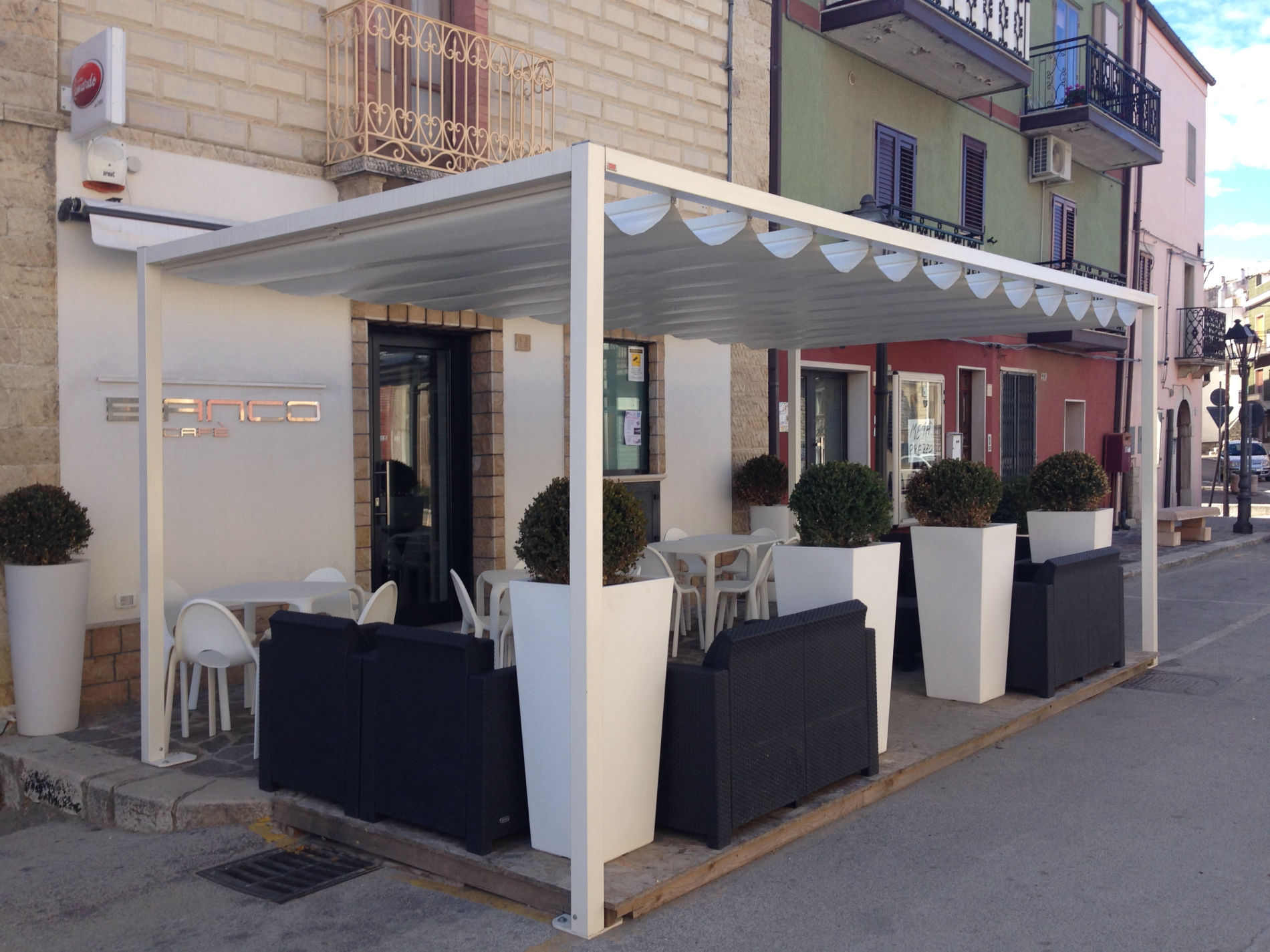 gazebo a falde