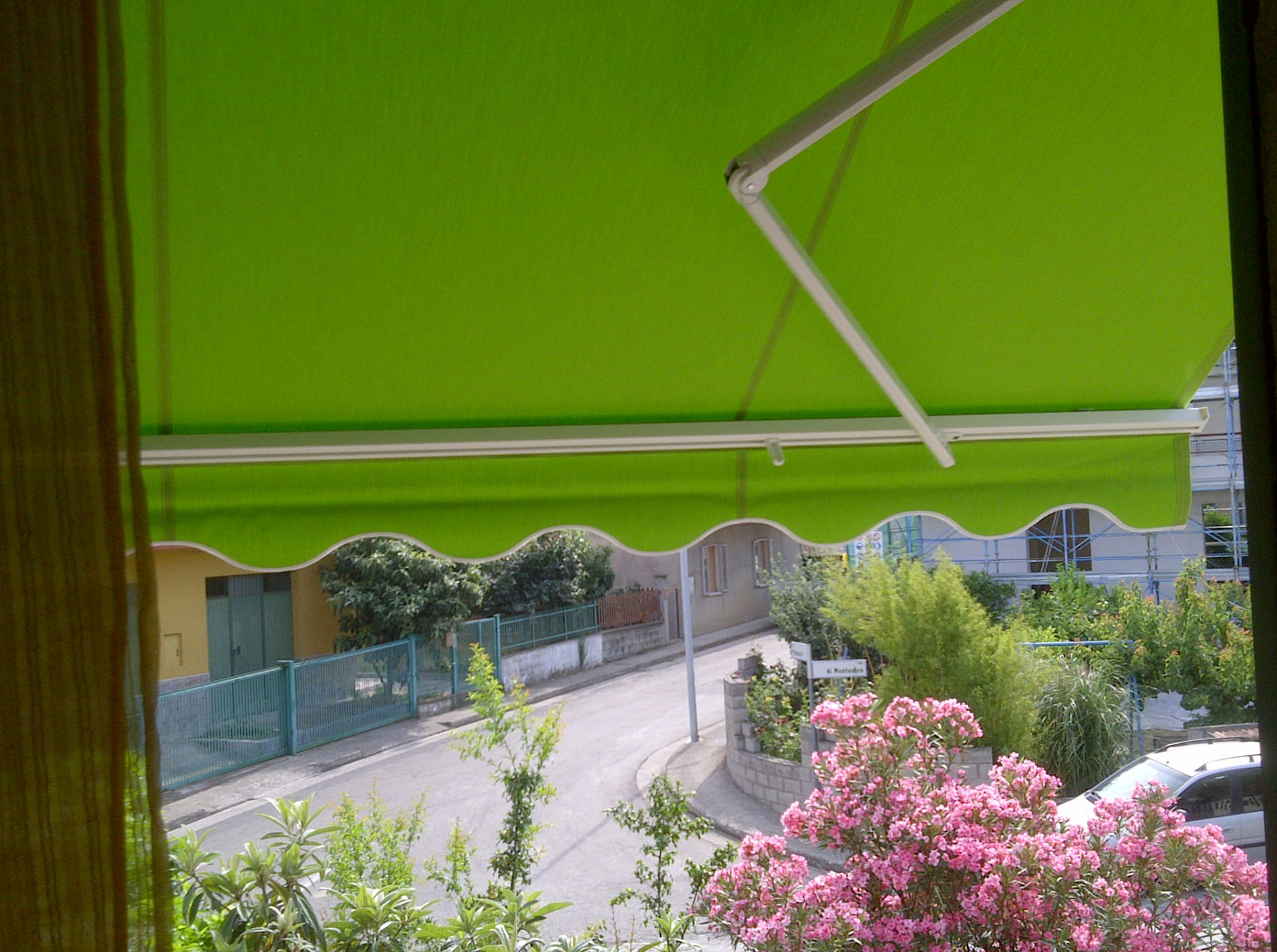 Tenda barra quadra