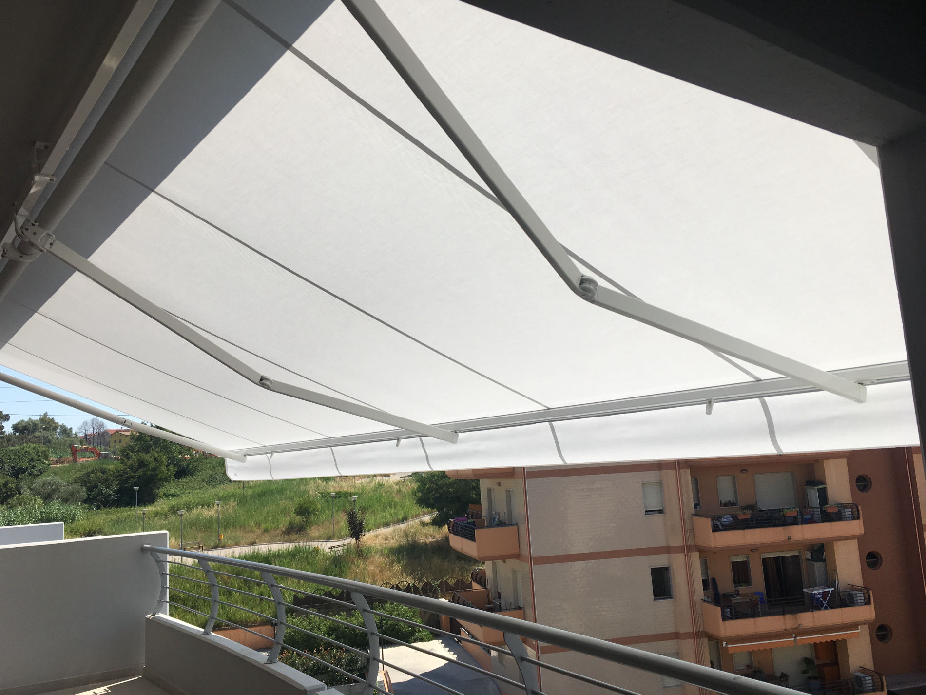 Tenda barra quadra